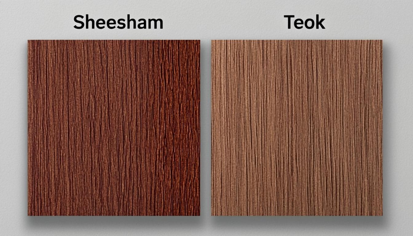Sheesham vs Teak Wood: Choosing the Right Furniture Wood