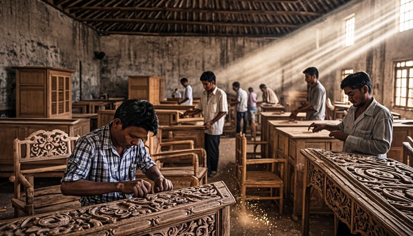 Jodhpur furniture workshop